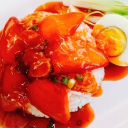 ข้าวหมูแดง