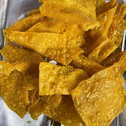 เกี๊ยวแผ่นทอด 10 แผ่น