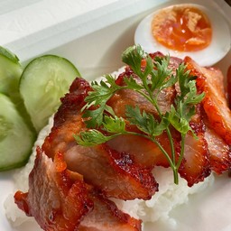 ข้าวหมูแดง