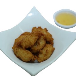 ลูกชิ้นฮอกไกโดทอด