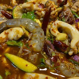 ยำปากแตก คลองสาม ธัญบุรี