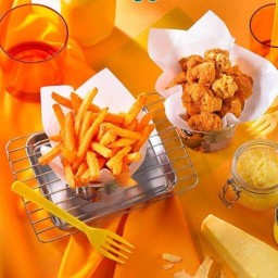 ไก่วิงซ์แซบ ไก่เขย่า เฟรนฟรายชีส