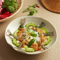 กุ้งเเช่น้ำปลา