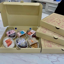 Oval Box Set (เค้กถ้วยวงรีมินิ 6ชิ้น)