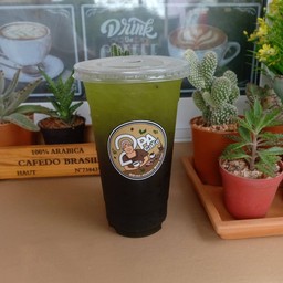 ชาเขียวดำเย็น