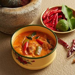 แกงมะเขือยาวหมูสามชั้น