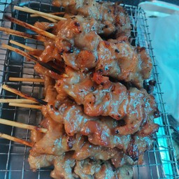 ชุดหมูปิ้งโบราณ (กลาง) 10 ไม้   ข้าวเหนียว 2