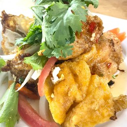 ยำไข่ดาว  Yum kai daow