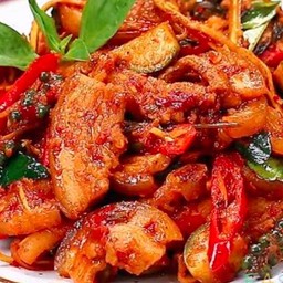 ผัดเผ็ดหมู