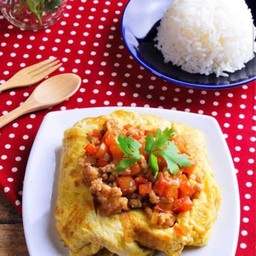 ไข่ยัดใส้ทรงเครื่อง [กับข้าว]