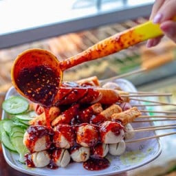 ไส้กรอก น้ำจิ้มโครตแซ่บสูตรทำเอง