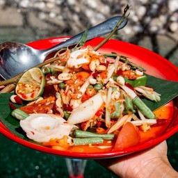 ตำไทยไข่เค็ม