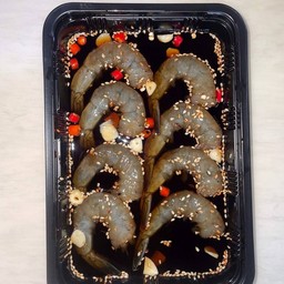 พีนัทเนย กุ้งดอง