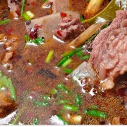 ต้มขมเครื่องในเนื้อ