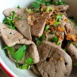 ลวกจิ้มตับหมู