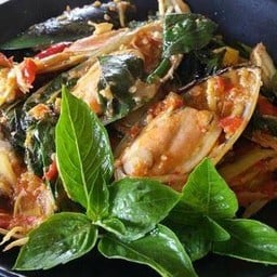 ข้าวกระเพราหอยแมงภู่นิวซีแลนด์