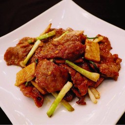 เนื้อผัดขิงน้ำมันหอย