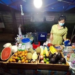 น้ำผลไม้ปั่น (พิมพ์ สมูทตี้)