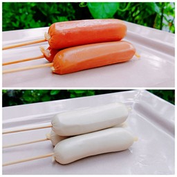 รมควันหนังกรอบ 5 ไม้ + กระเทียมหนังกรอบ 5 ไม้ แถมฟรี!! 1 ไม้ รวม 11 ไม้