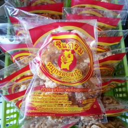 หมูกรอบแก้วปรุงรส ตราซีแกรม