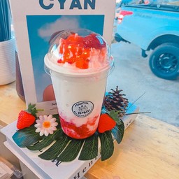 นมสดสตอเบอรี่(ปั่น)