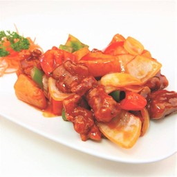 หมูผัดเปรี้ยวหวาน