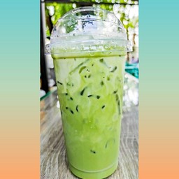 ชาเขียวนมสดเย็น