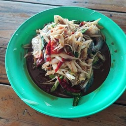 ตำกุ้งสด