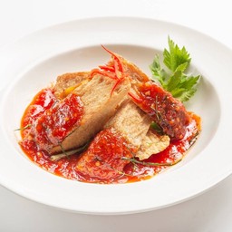 วีแกนปลาราดพริก