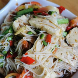 ตำซั่วหมูยอปลาร้า