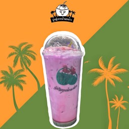 ชมพิงค์มะพร้าวนมสดเย็น ขนาด 22 ออนซ์