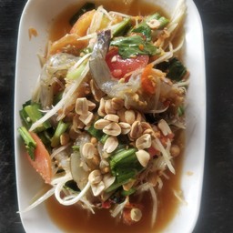 ตำไทยกุ้งสด