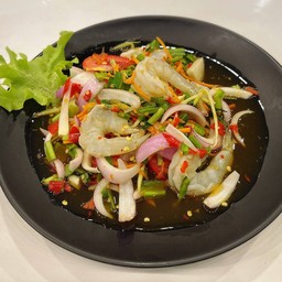 ยำกุ้งสด