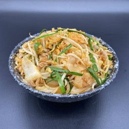 ข้าวหน้าหมูผัดกิมจิ