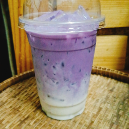 นมสดมันม่วง