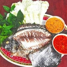 ปลาเผาอบโอ่ง(คลองสวน)