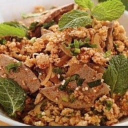 ลาบหมูสุก