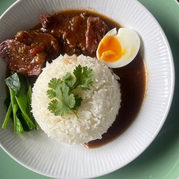 ข้าวเนื้ออบซอส