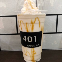 นมหมีคาราเมลปั่น