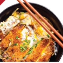 บูตะคัตสึด้ง+ซุปมิโสะ