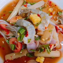 ยำกุ้งสด