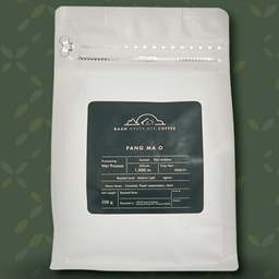 Baan Nhuer Mek กาแฟคั่ว กลาง แบบเมล็ด 250 G