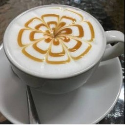 นมคาราเมลร้อนHot Caramel Milk