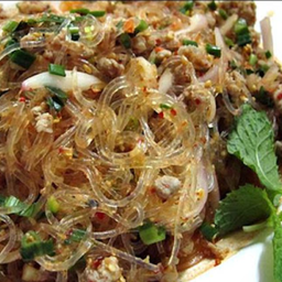ลาบวุ้นเส้นหมูสับ