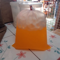 น้ำส้ม ถุงกระดาษ