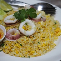 ข้าวผัดปลาหมึก(เล็ก)
