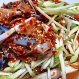 ยำมะม่วงปูม้า