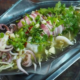 หมึกไข่นึ่งมะนาว(ใหญ่)