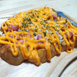ปังปิ้งแฮมไก่ชีส