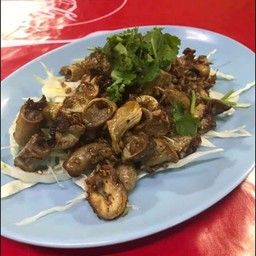 ไส้ตันทอดกระเทียม